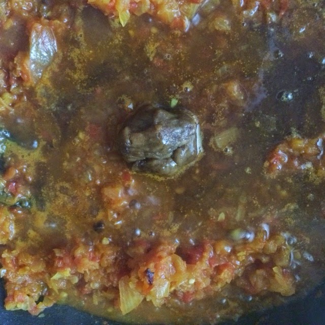 Megan's Cookbook BitterGourd in Tomato Onion Gravy