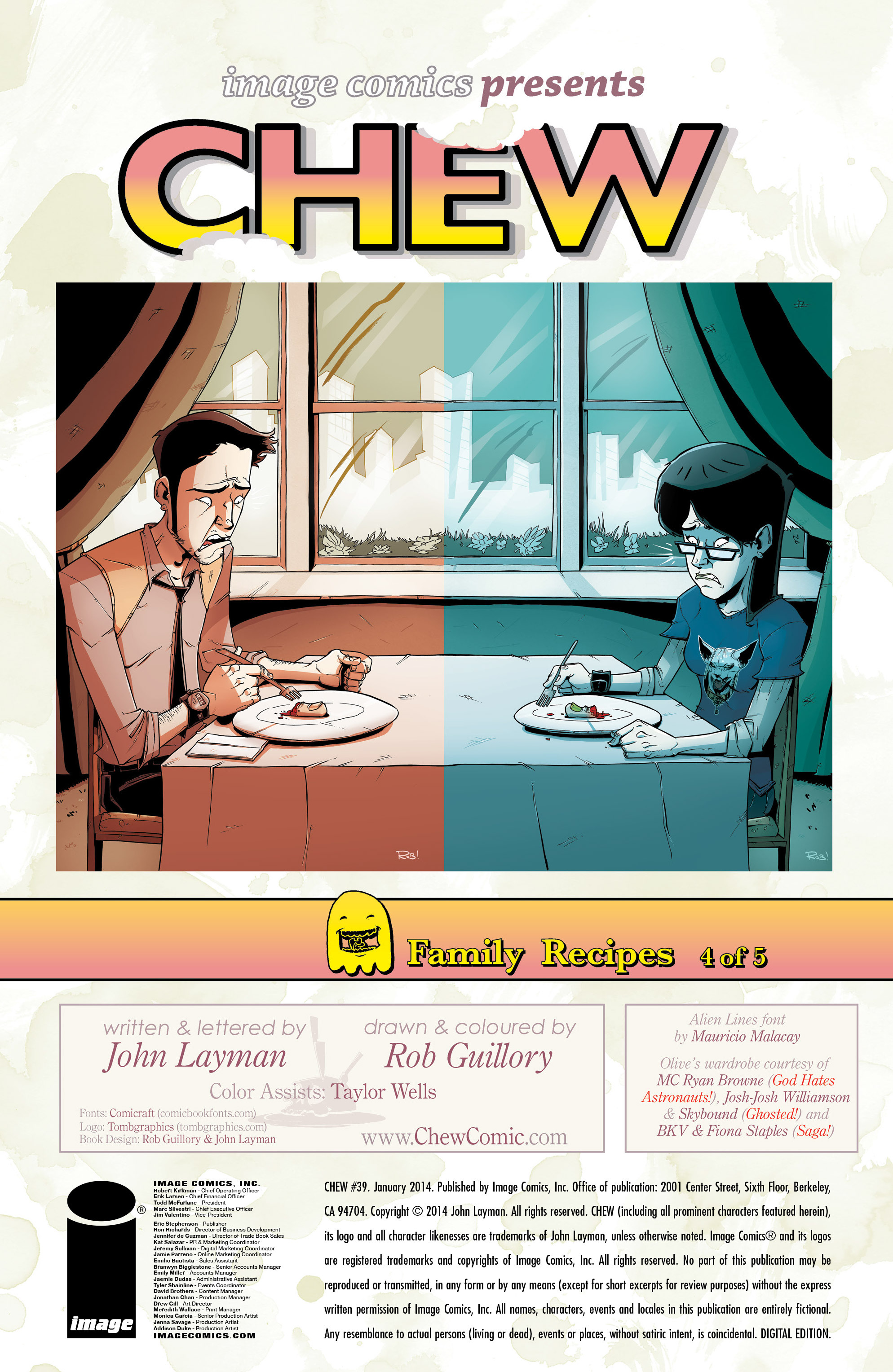 Read online Chew comic -  Issue #39 - 2