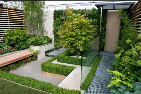 Tukang taman indoor | taman indoor minimalis | Taman kering | Taman