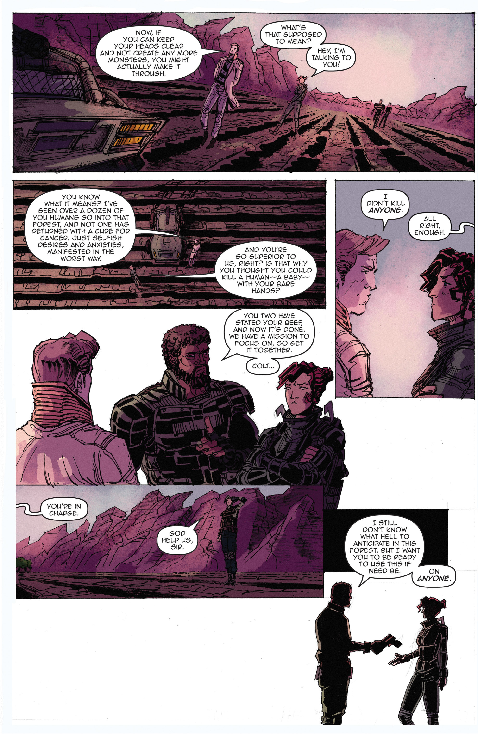 Read online Roche Limit: Clandestiny comic -  Issue #3 - 10