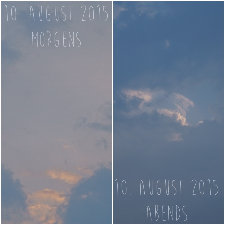 Blog & Fotografie by it's me! - Himmel am 10. August 2015