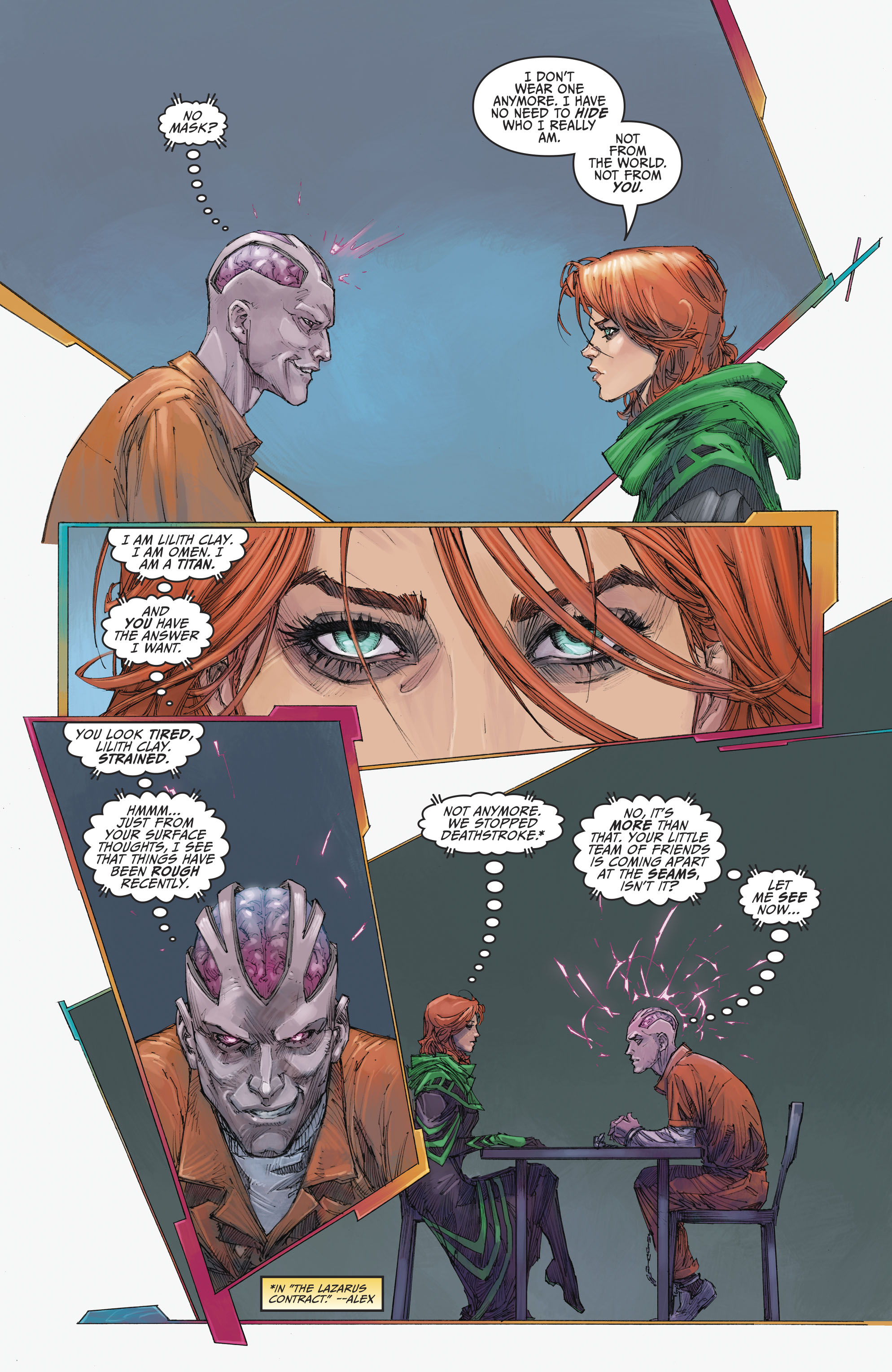 Read online Titans (2016) comic -  Issue #12 - 6