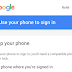Google tests password free login using smartphone