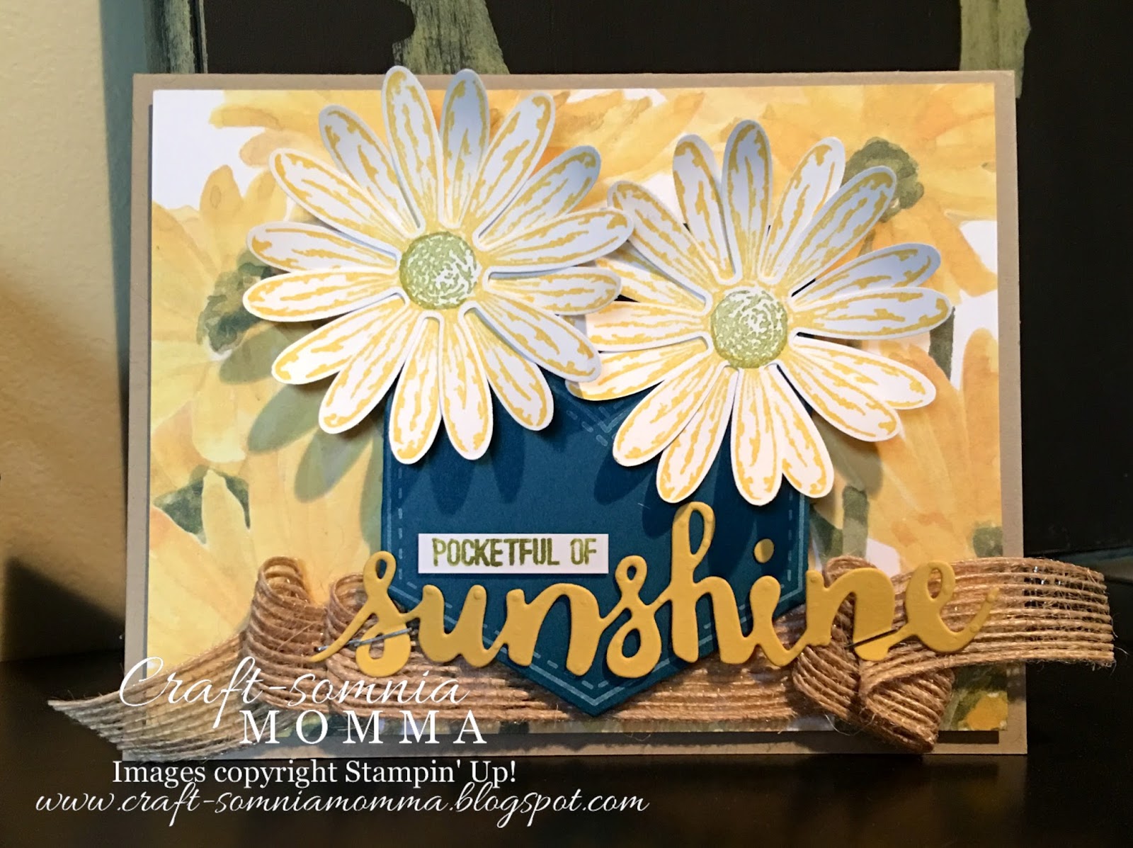 Craftsomnia Momma Pocketful of Sunshine HSSSC286
