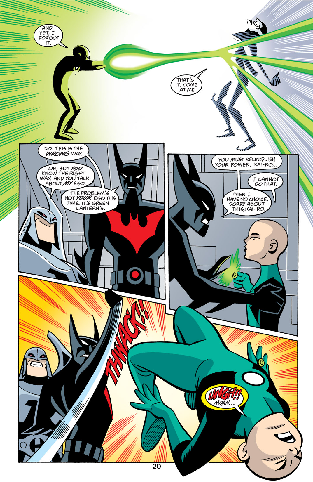 Read online Batman Beyond [II] comic -  Issue #22 - 21