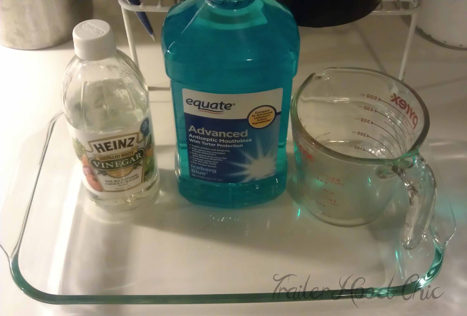 TrailerHood Chic Listerine Foot Soak....yes it does work