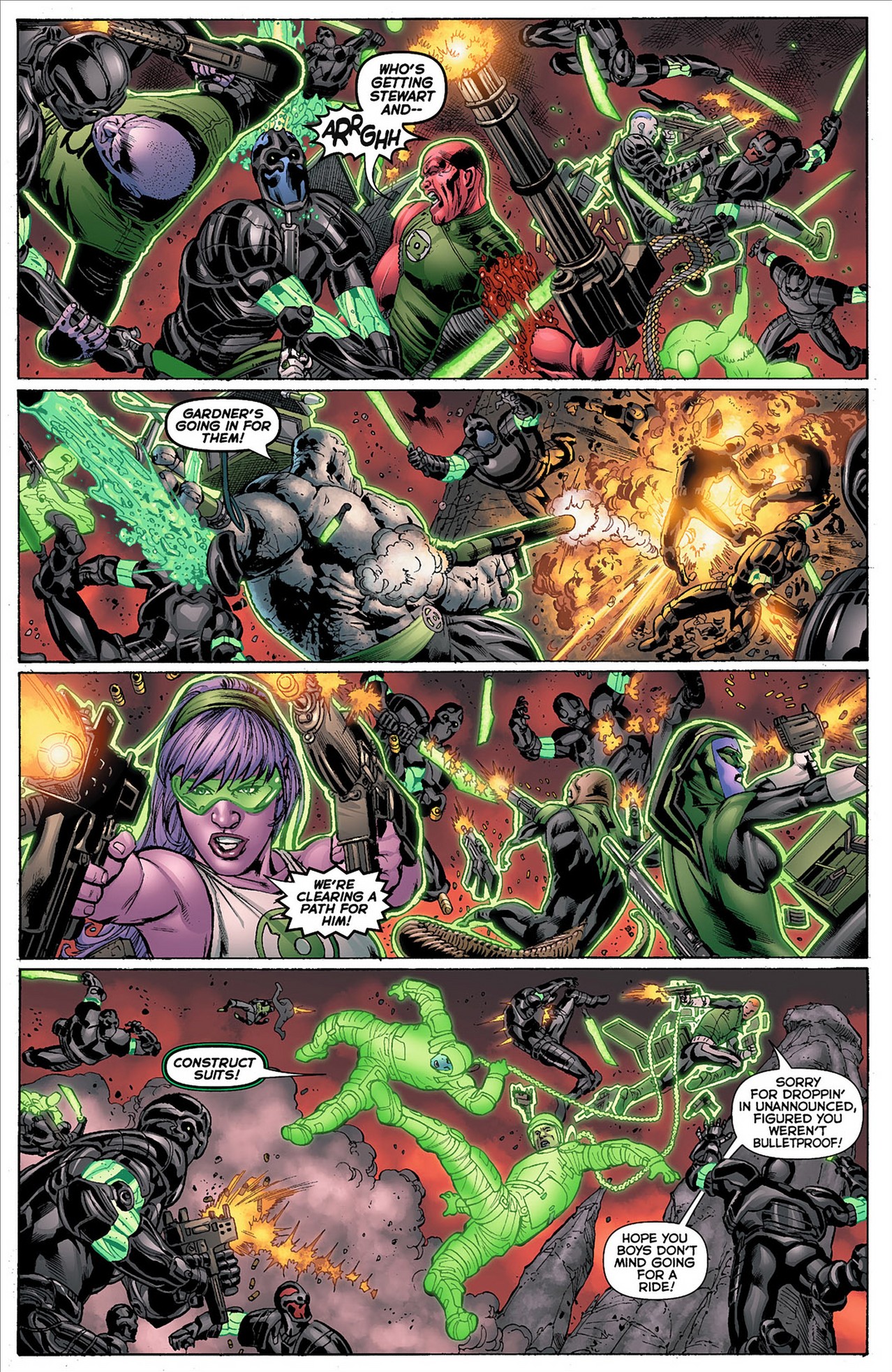 Read online Green Lantern Corps (2011) comic -  Issue #6 - 12
