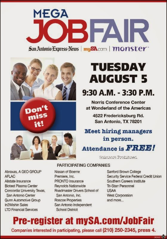 Walker Report Shedding Light on Bexar County Mega Job Fair//Monster