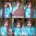 Cara Hijab Segi Empat 2 Warna
