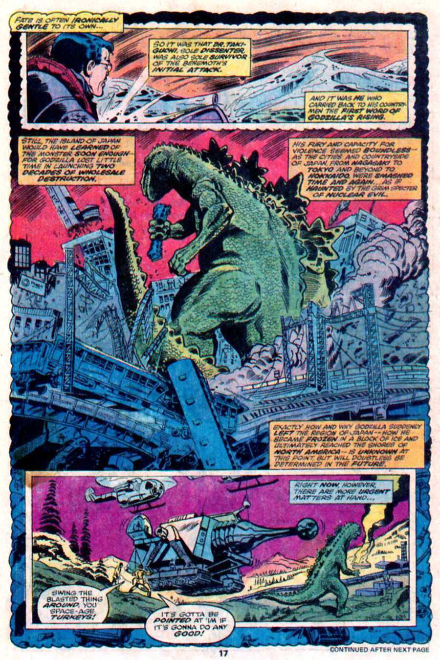 Read online Godzilla (1977) comic -  Issue #1 - 12