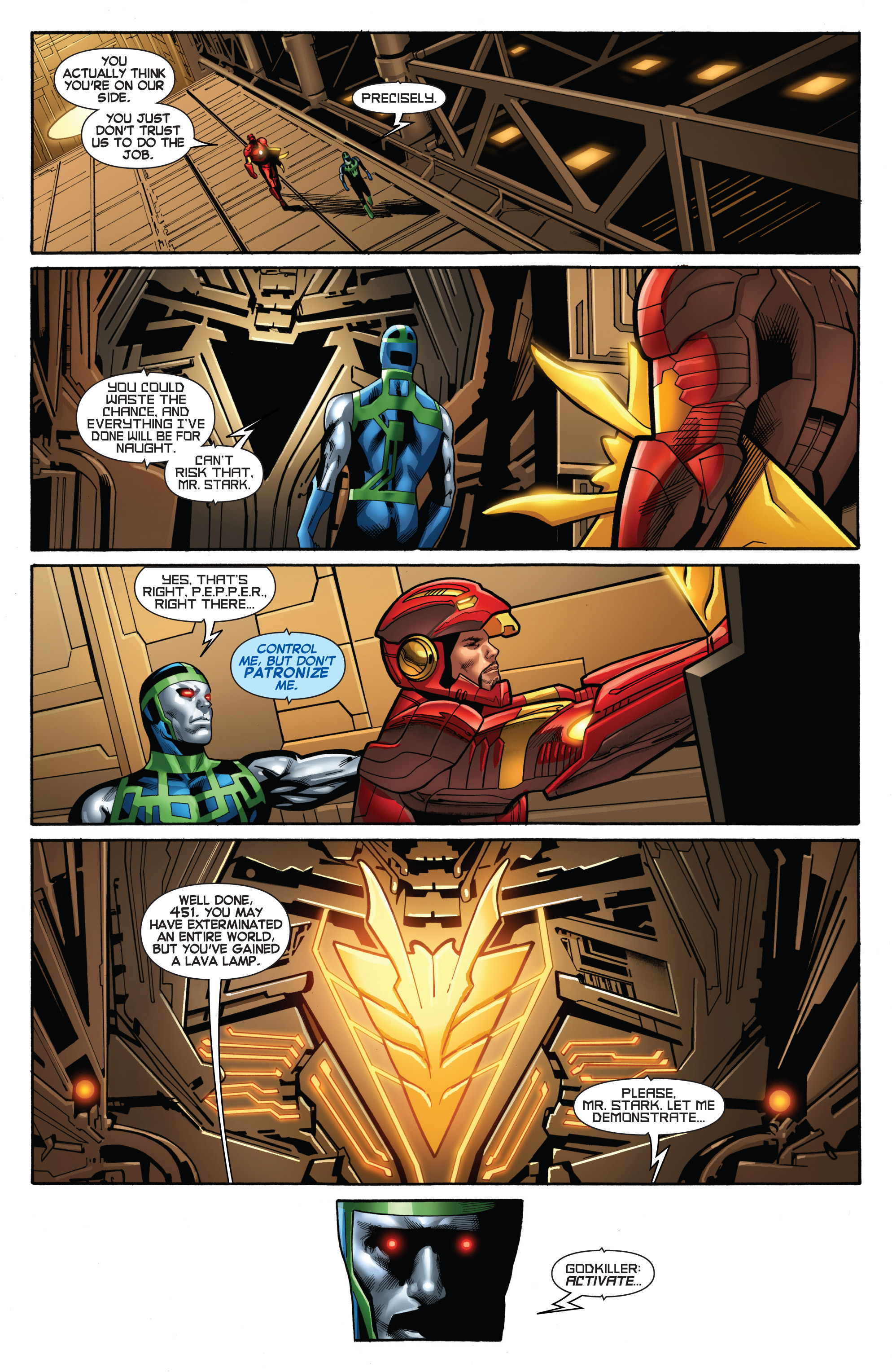 Read online Iron Man (2013) comic -  Issue #13 - 13