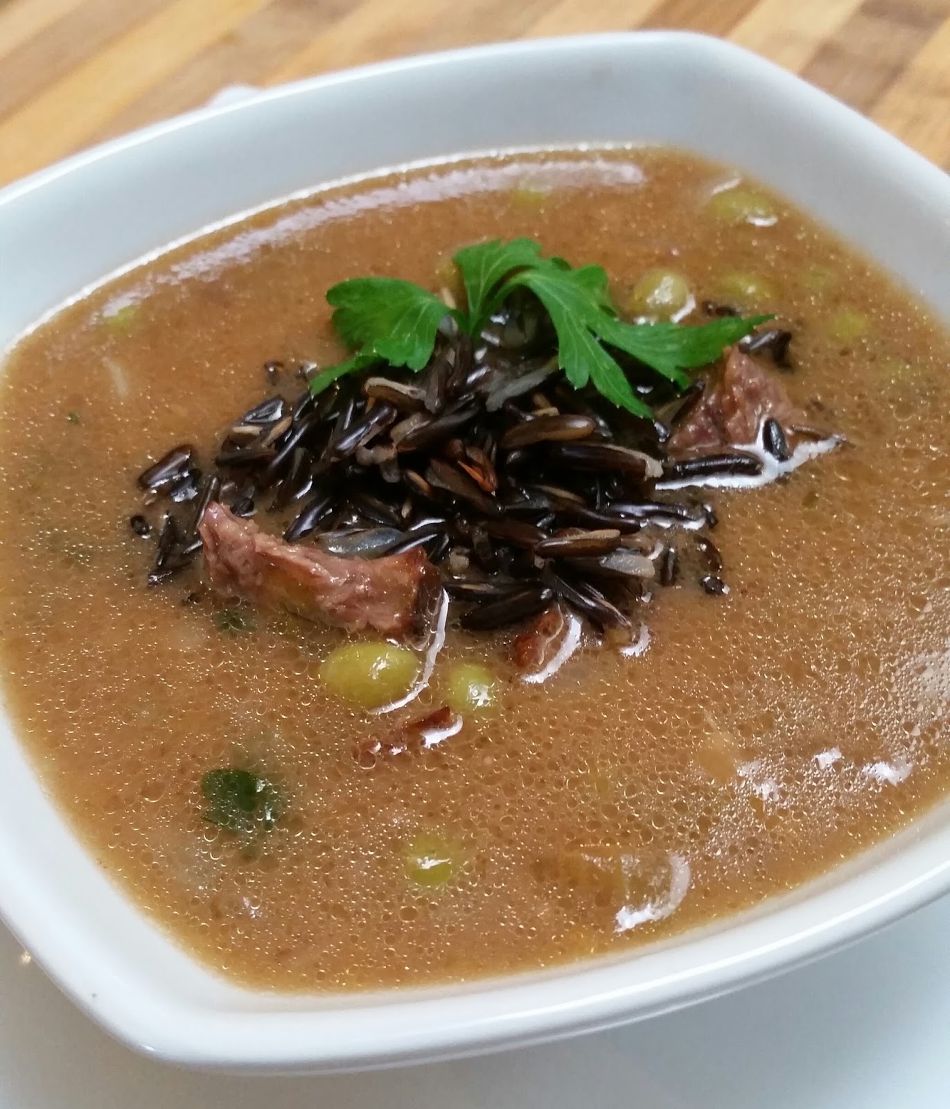 World Class Cooking Wild Rice and Beef Cheesy Soup
