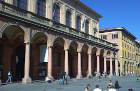 The Teatro Comunale in Piazza Giuseppe Verdi in Bologna