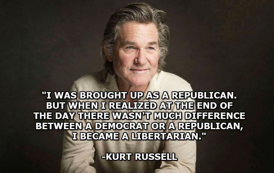 Kurt Russell quote.
