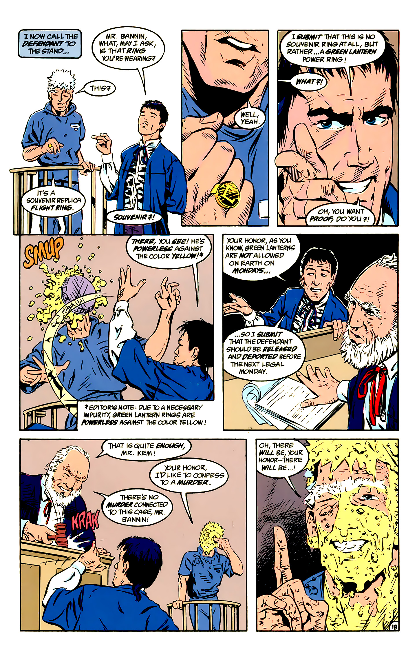 Legion of Super-Heroes (1989) 11 Page 18