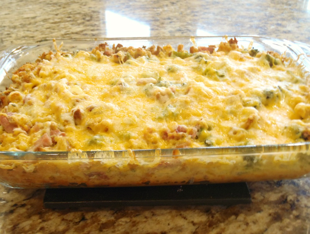 Aunt Peg's Recipe Box: Ham, Cheese, and Broccoli Strata