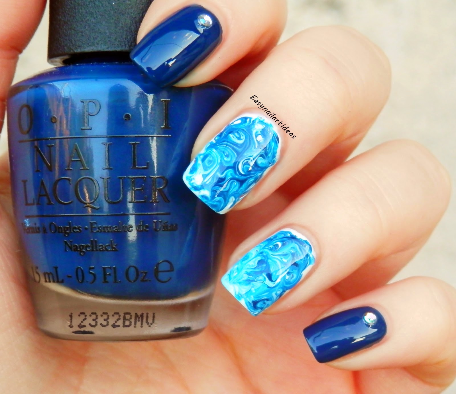 EASY NAIL ART and makeup IDEAS O.P.I I Saw...U Saw...We Saw