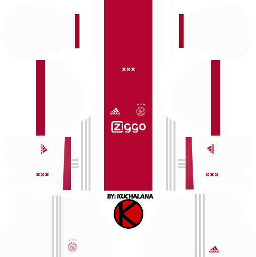 Ajax Amsterdam Kits 2017/2018 - Dream League Soccer