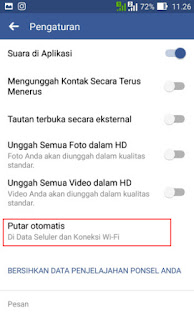 Cara cepat menonaktifkan auto play video facebook Cara Mudah Menonaktifkan Auto Play Video di Facebook