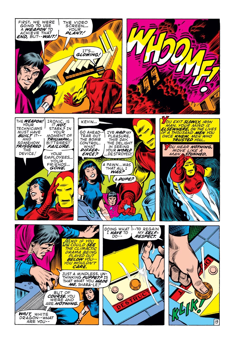 Read online Iron Man (1968) comic -  Issue #40 - 19