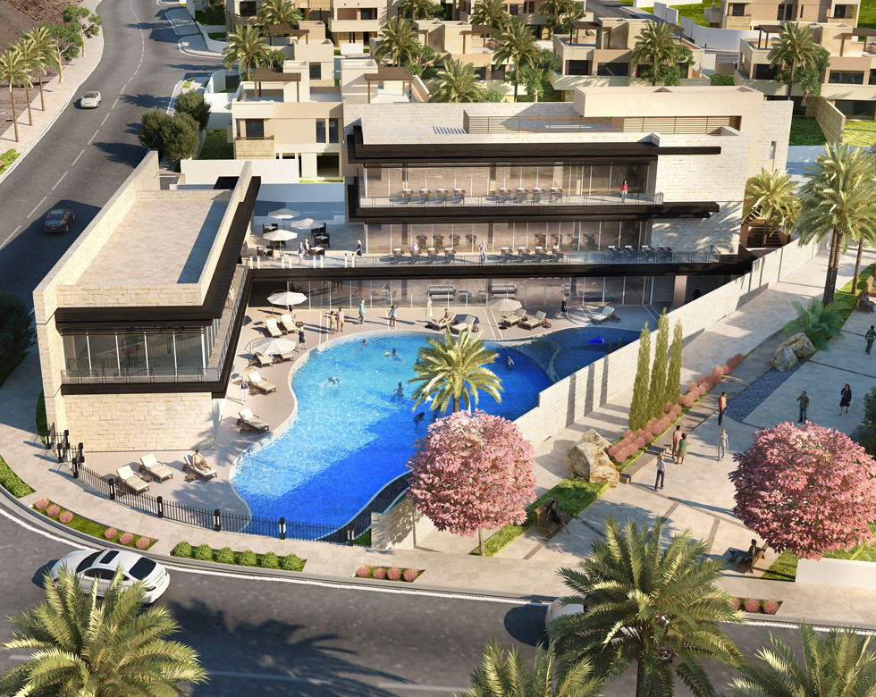Luxury houses, villas and hotels Marsa Zayed Aqaba, Jordan / project
