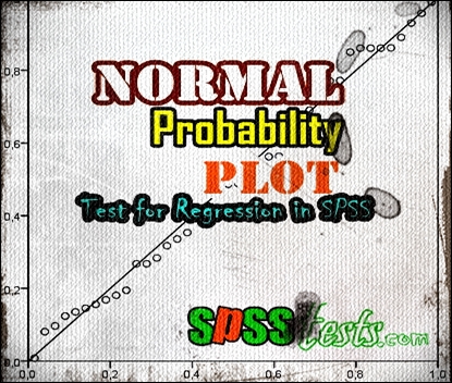Normal Probability Plot Test for Regression in SPSS