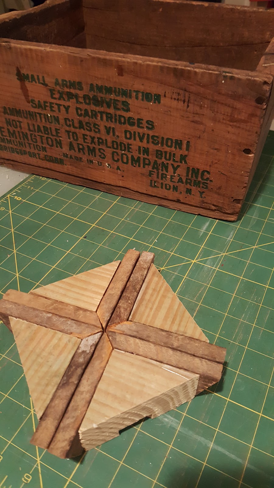 dawnToussaint DIY project wooden crate upcycle