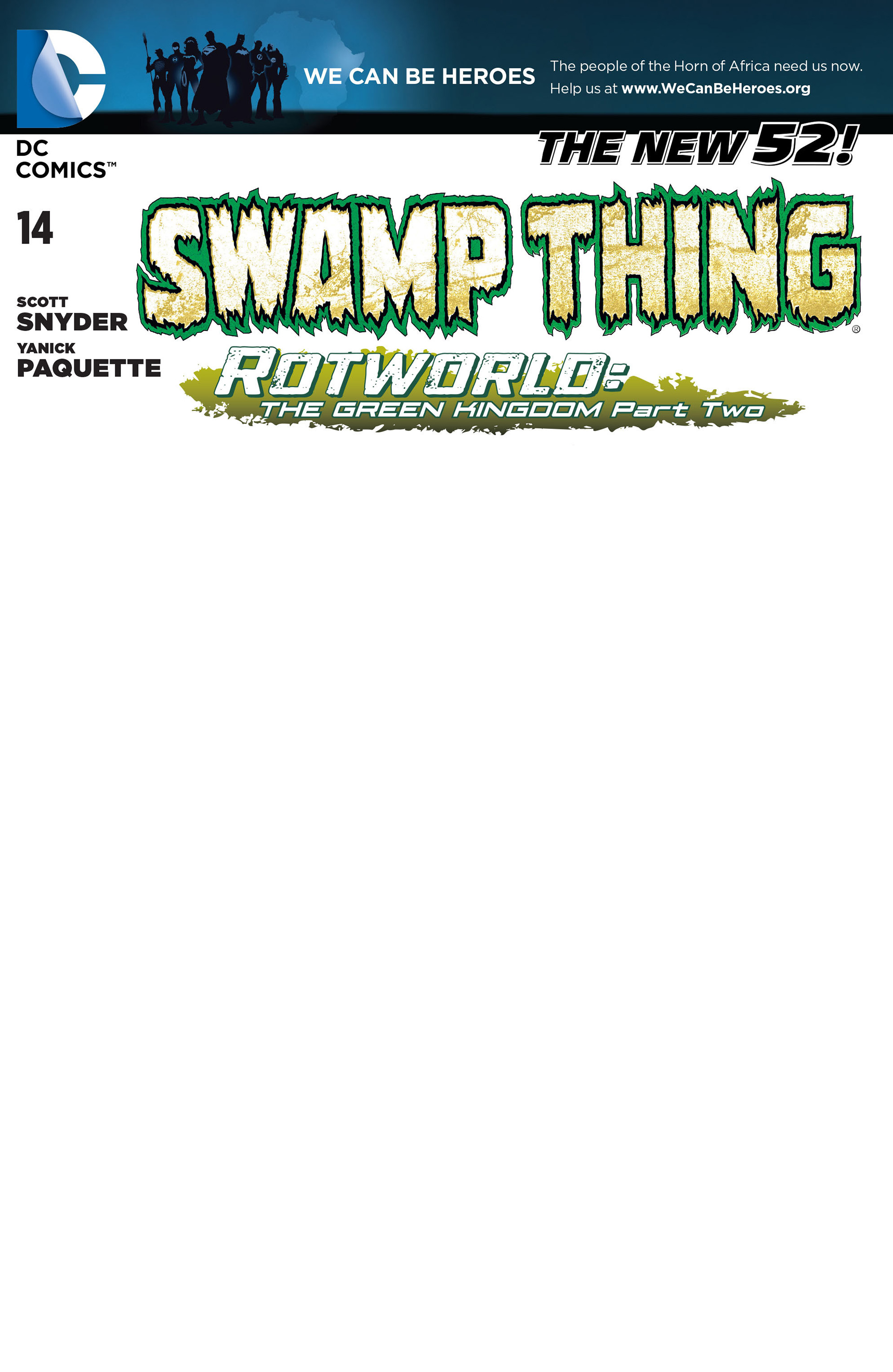 Read online Swamp Thing (2011) comic -  Issue #14 - 2