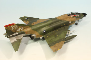 McDonnell Douglas (E)F-4C Phantom II "Wild Weasel" - 1/48 scale Academy kit.