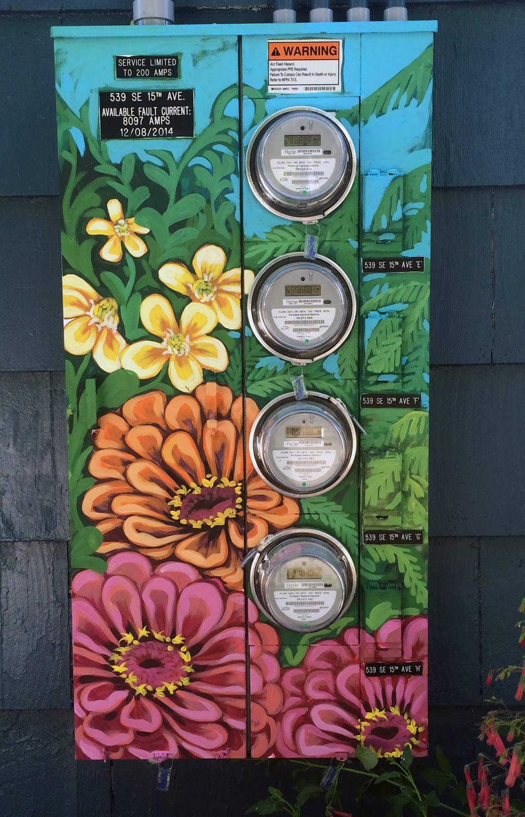 The Talking Walls Cuter Electrical Panels!