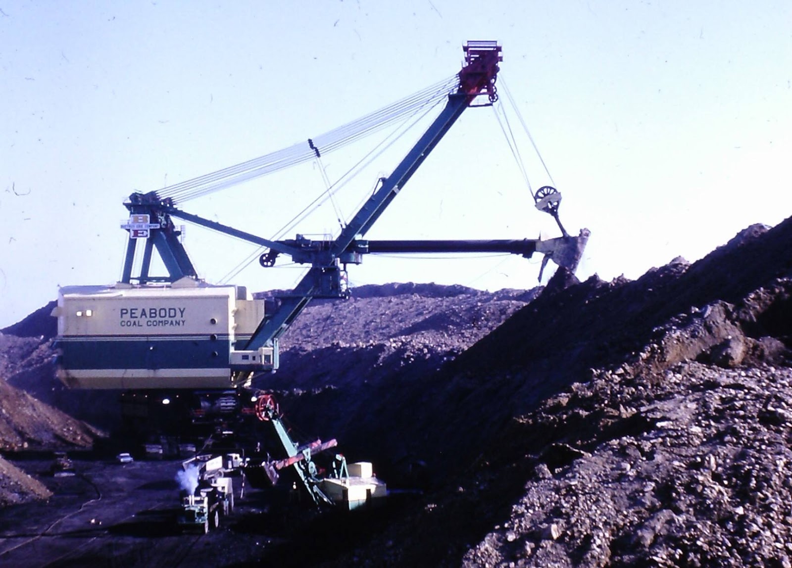 Industrial History Mining Draglines And Cable Shovels