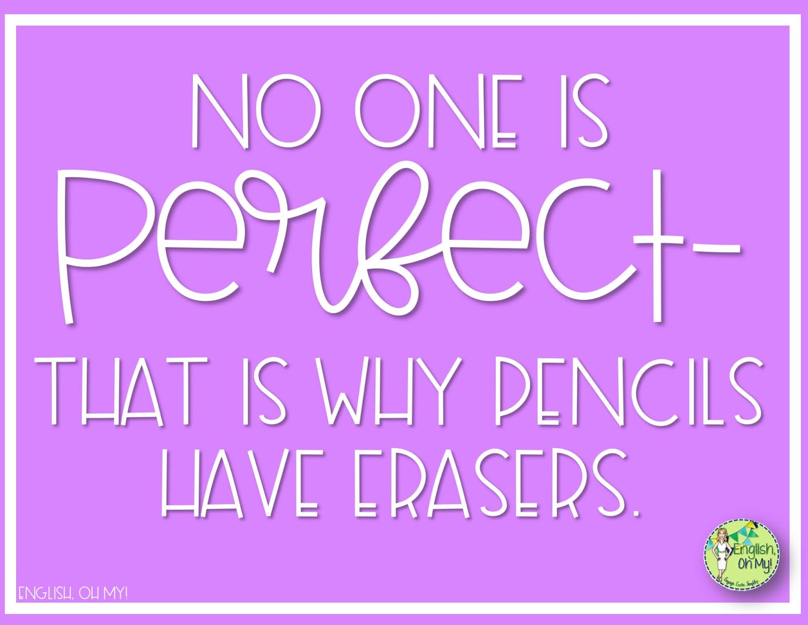 My Favorite Quotations for the Secondary Classroom - English, Oh My!, image size:1600x1237