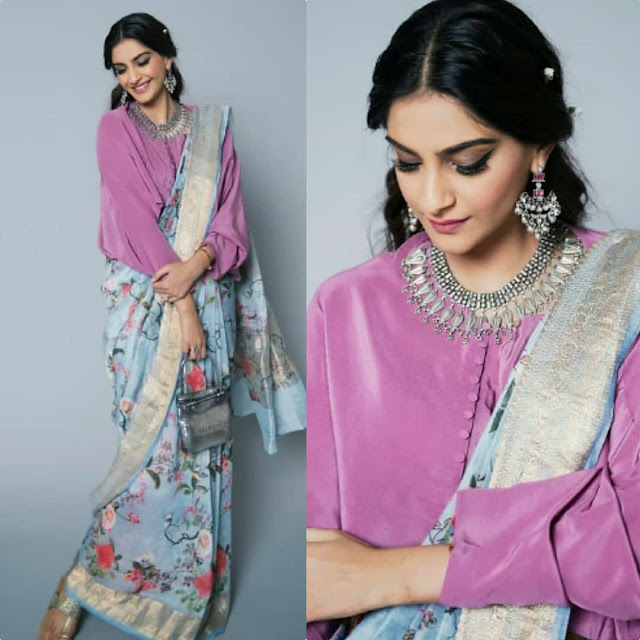 Sonam Kapoor is Giving us Major Sari Goals