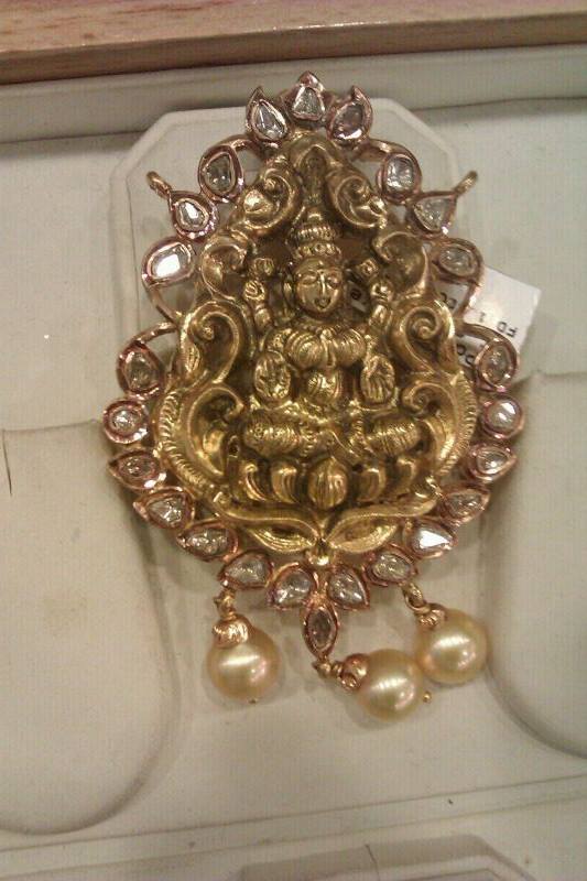 temple jewellery pendants indain gods SUDHAKAR GOLD WORKS