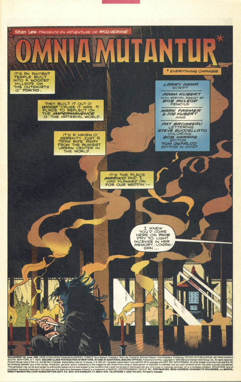 Read online Wolverine (1988) comic -  Issue #82 - 2