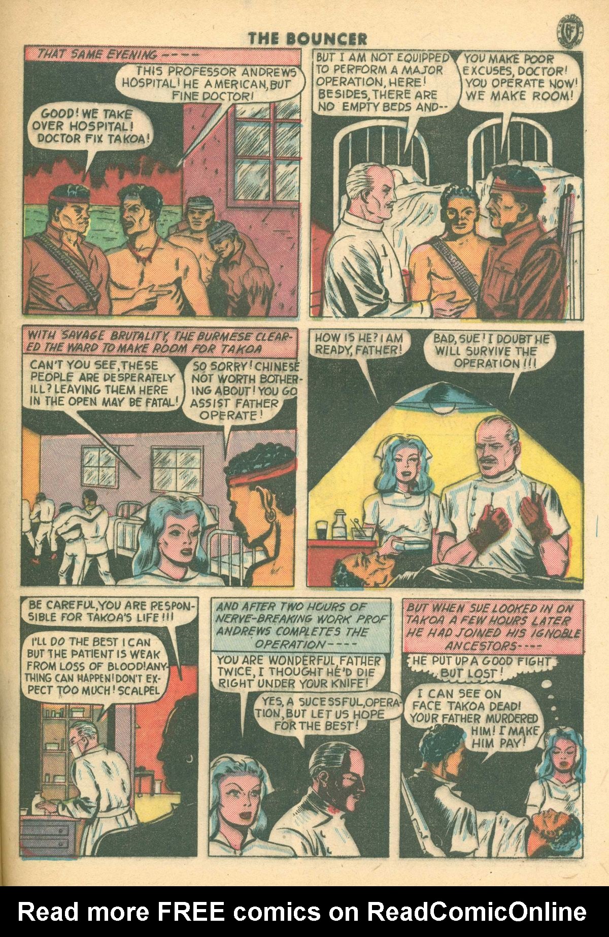 Read online The Bouncer (1944) comic -  Issue #14 - 29