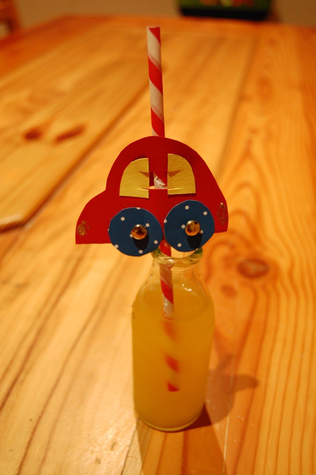 Novelty carshaped drinking straw tutorial Rathores blog