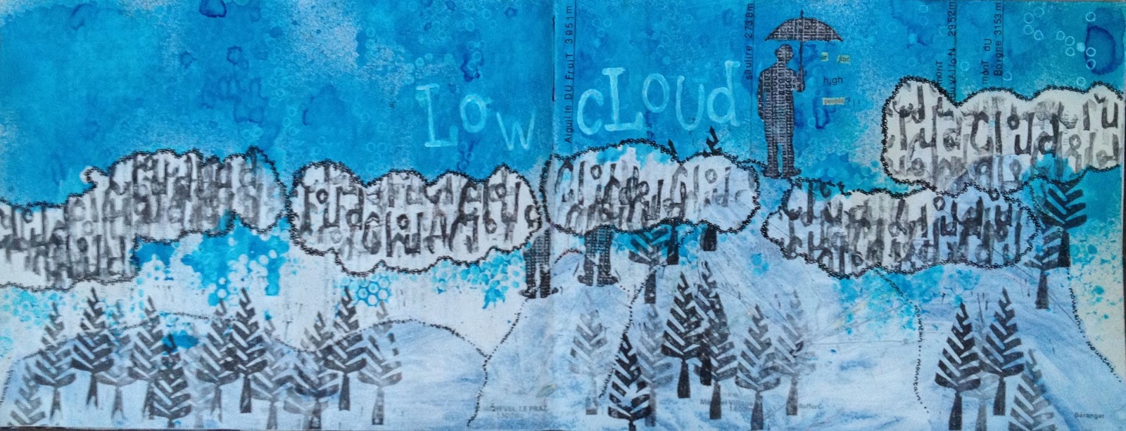 the art of moodling Art Journal Freedom by Dina Wakley