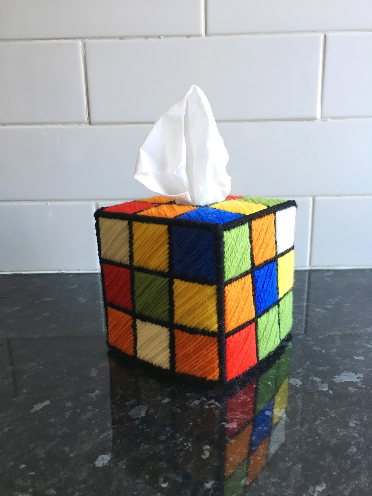Tissue box rubik's cube V2