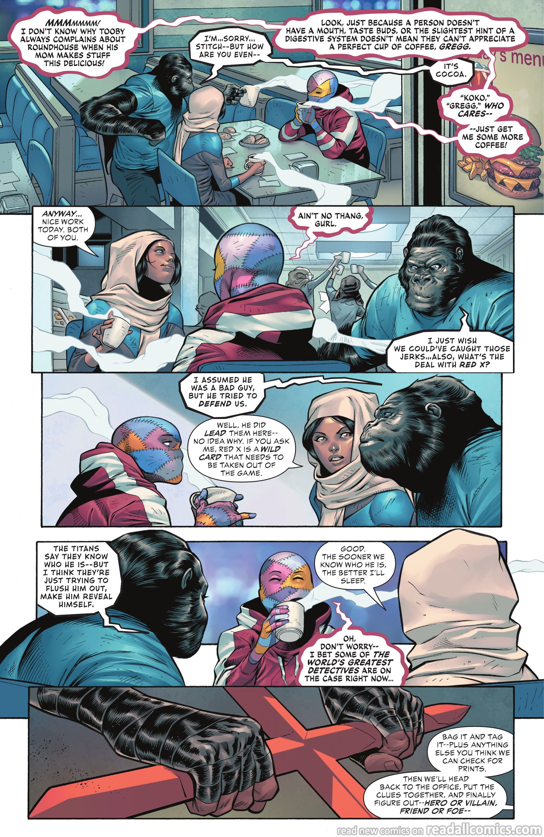 Teen Titans Academy #1 chapter 3 page 20