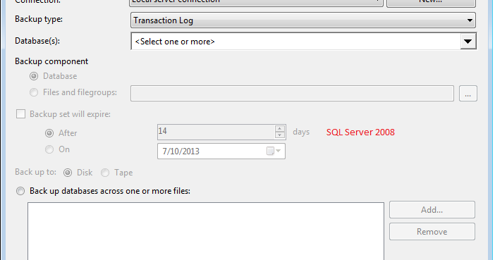 Welcome To TechBrothersIT: DBA - Maintenance Plan "Back Up Database ...