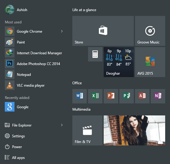 Easily Navigate All Apps List in Windows 10 Start Menu Easily Navigate All Apps List in Windows 10 Start Menu