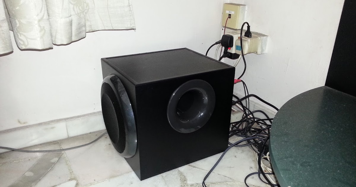 logitech 8 inch subwoofer