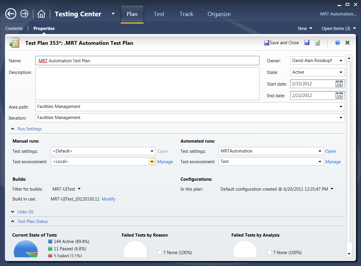 The Gospel of Software Quality Assurance: Assigning Build to Test Plan ...