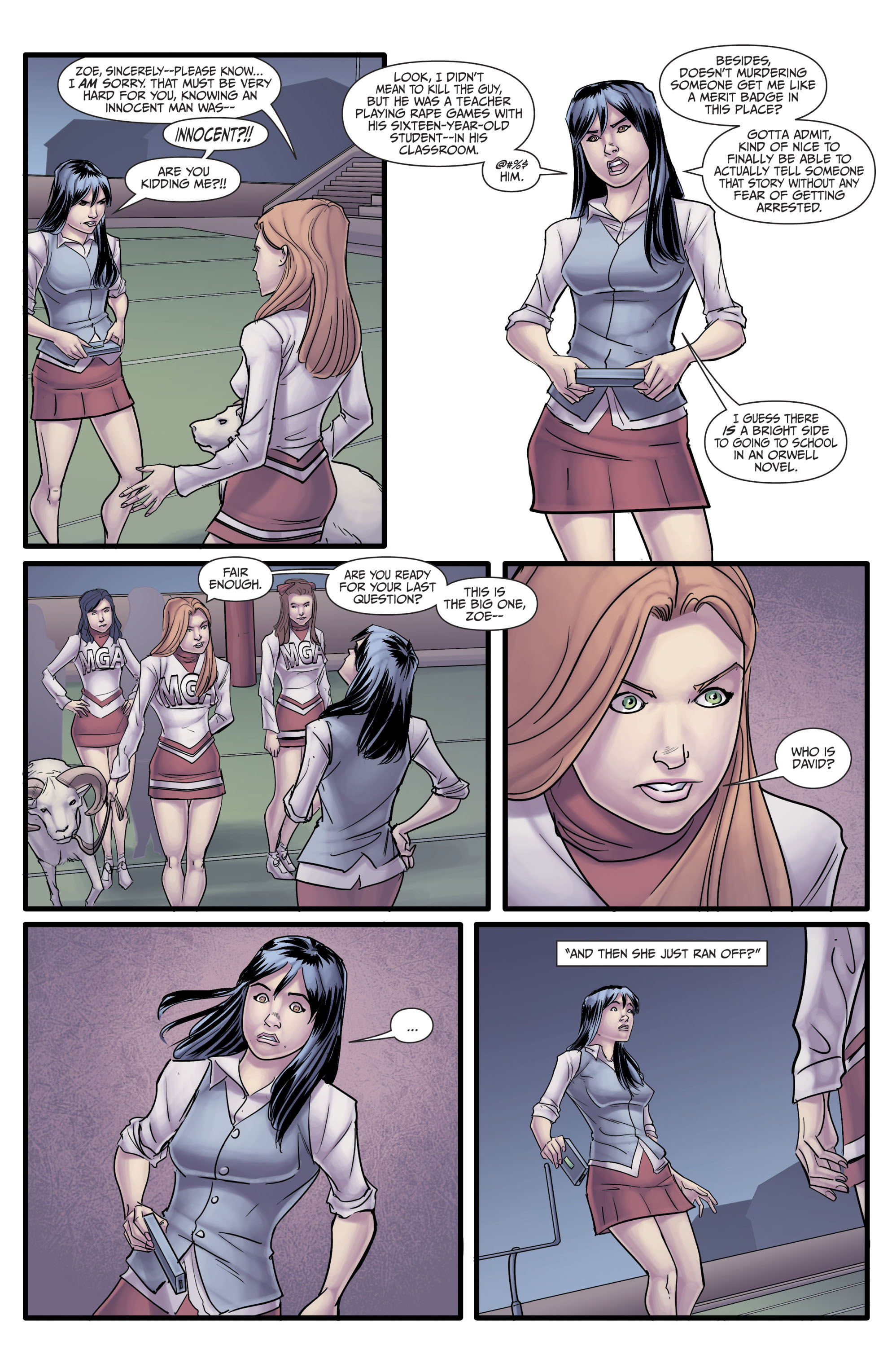 Read online Morning Glories comic -  Issue # _TPB 2 - 24