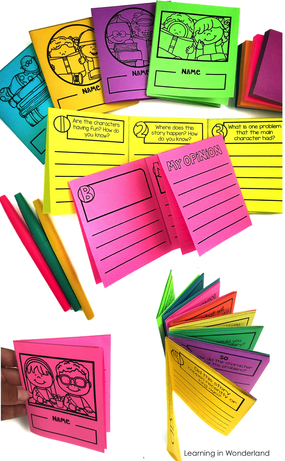 Reading Comprehension Pocket Books Learning In Wonderland