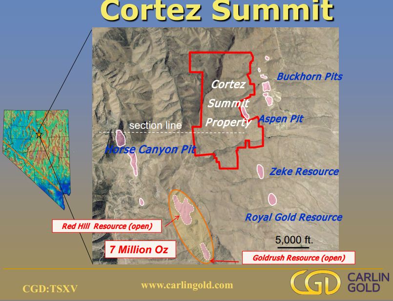Junior Gold Miner Seeker Nevada Gold Exploration