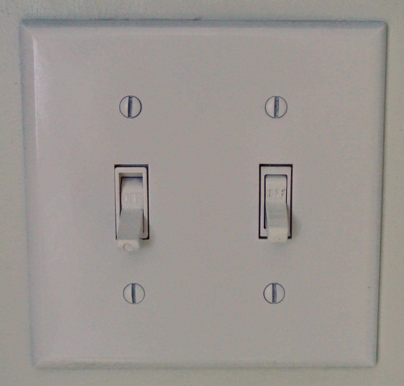 Spring cleaning light switches!