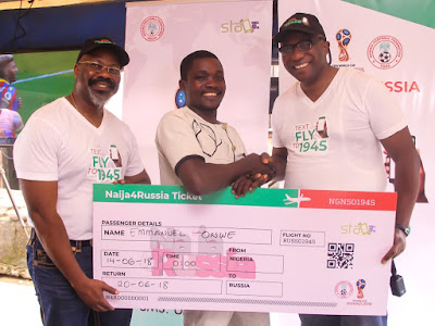 Naija4Russia celebrates Super Eagles Fans with mouth-watering prizes!