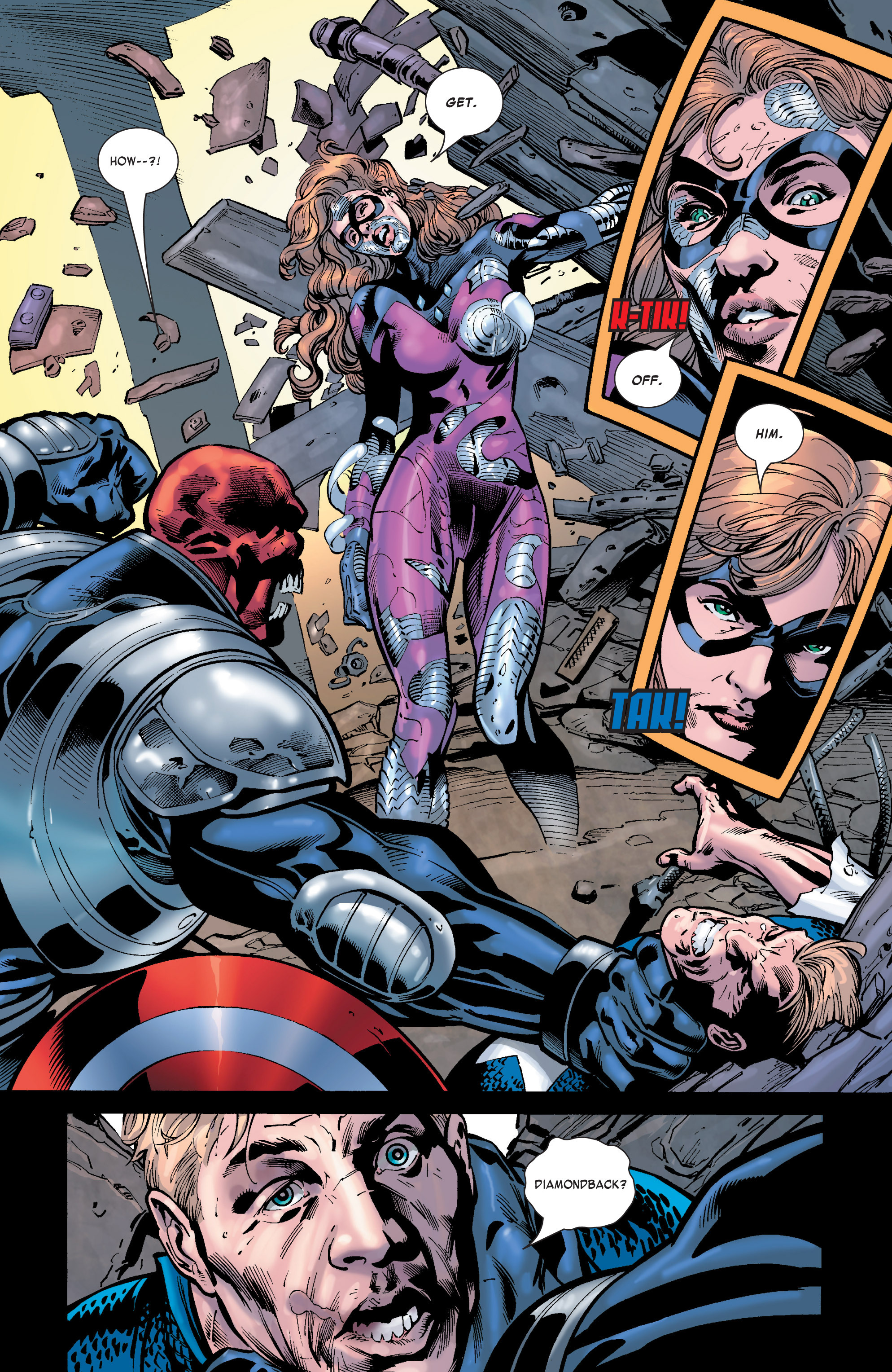 Captain America (2002) Issue #32 #33 - English 16